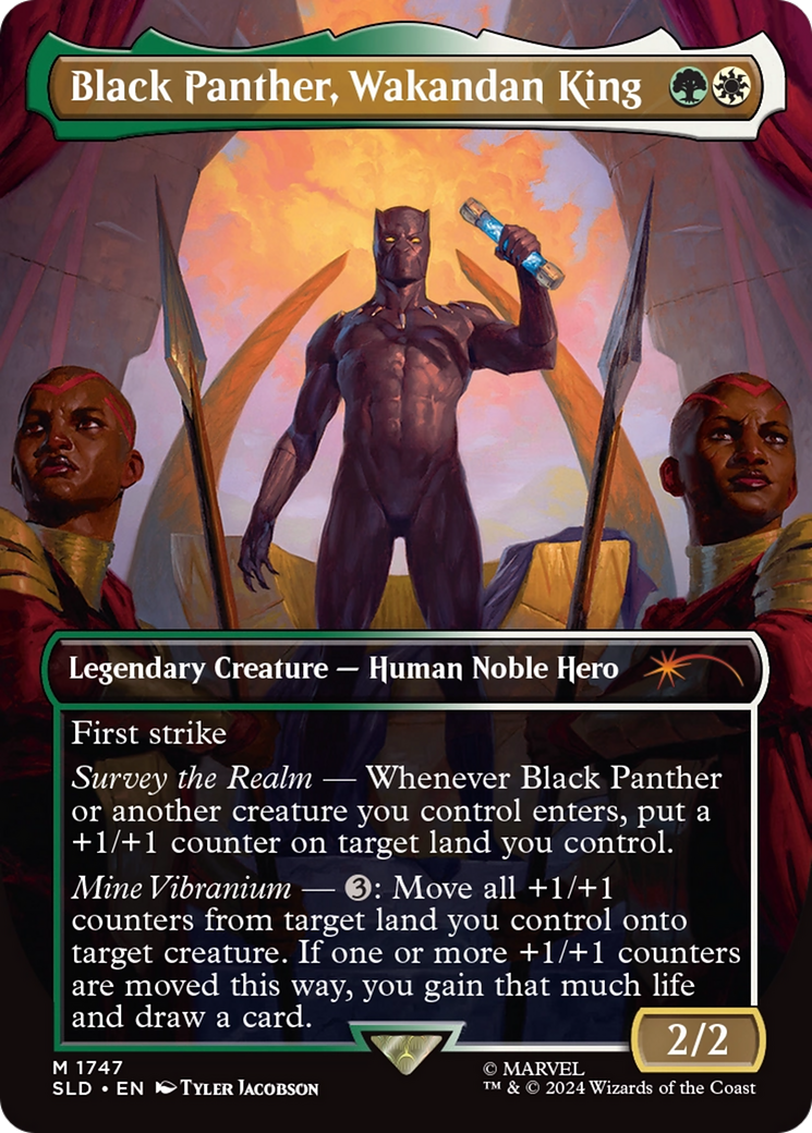 Black Panther, Wakandan King (1747) - Secret Lair Drop