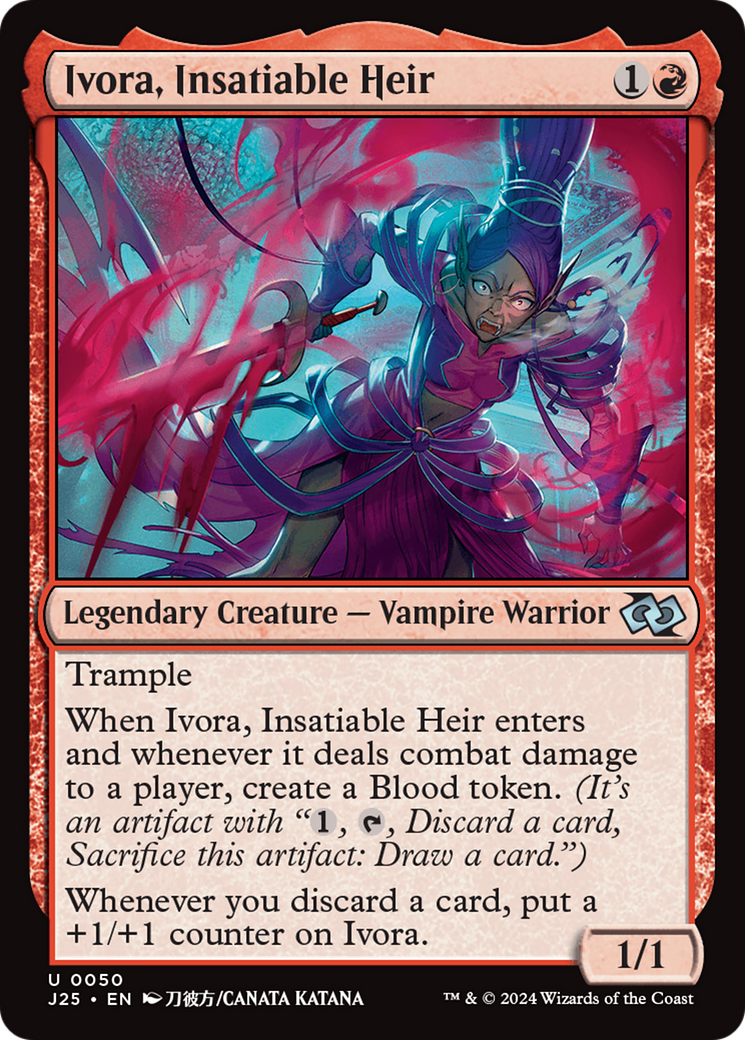 Ivora, Insatiable Heir [Foundations Jumpstart] | Silver Goblin