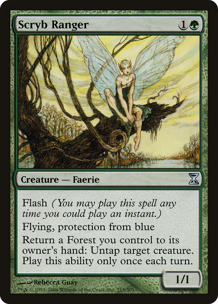 Scryb Ranger (215) Foil - Time Spiral