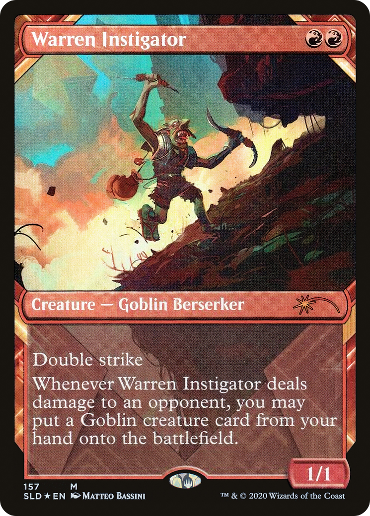 Warren Instigator (Showcase) (157) - Secret Lair Drop