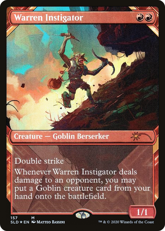 Warren Instigator (Showcase) (157) - Secret Lair Drop