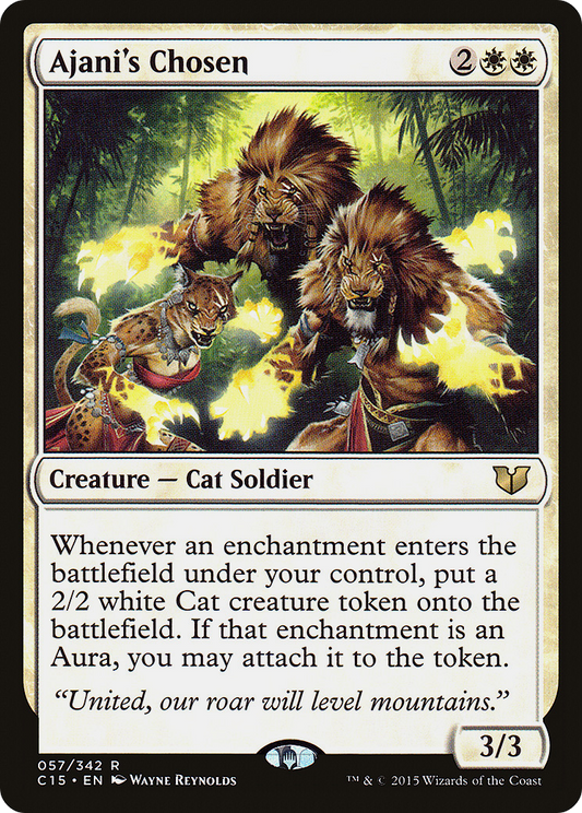 Ajani's Chosen (057) - Commander 2015