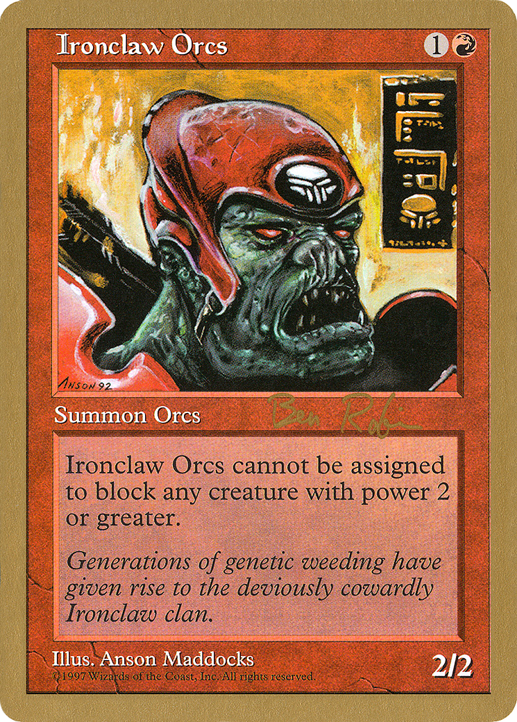 Ironclaw Orcs (Retro) (br245) - World Championship Decks 1998