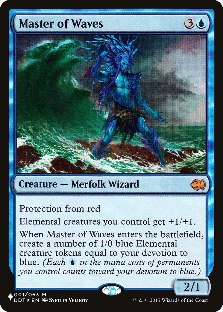 Master of Waves (DDT-1) - The List