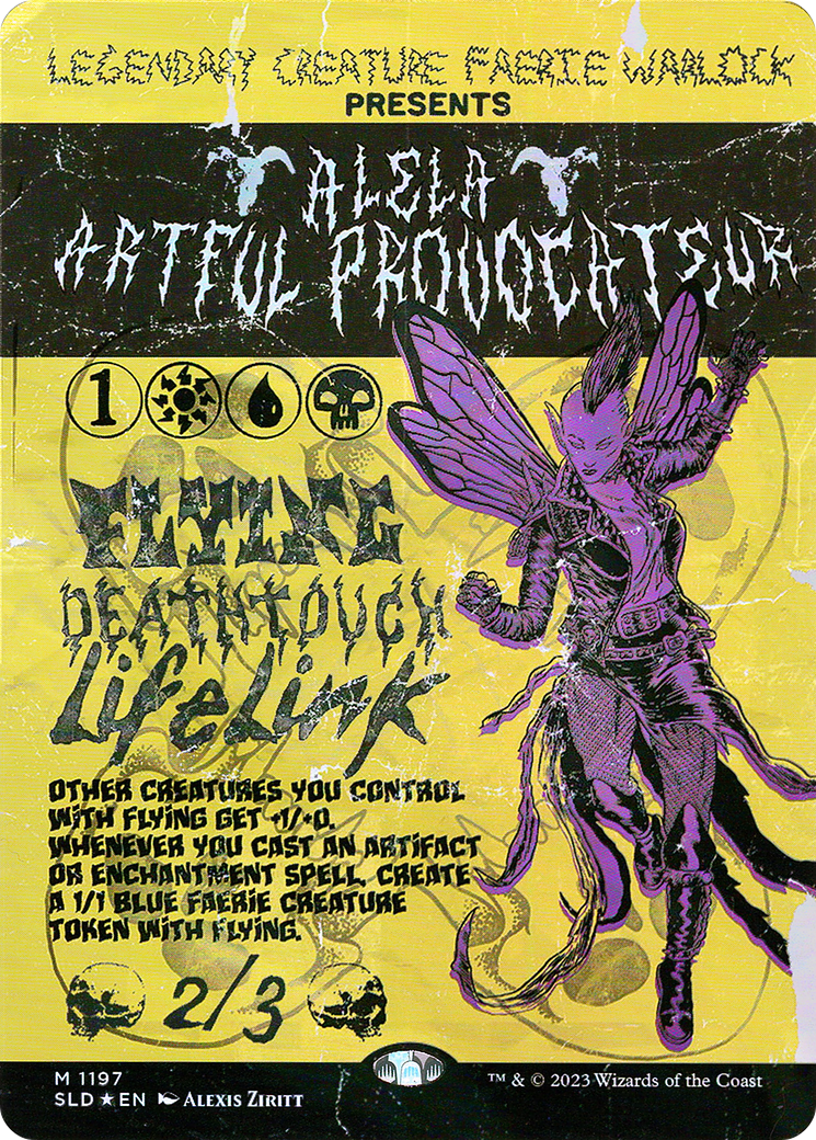 Alela, Artful Provocateur (1197) Foil - Secret Lair Drop