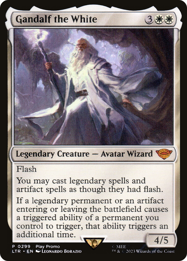 Gandalf the White (299) Foil - Pro Tour Promos