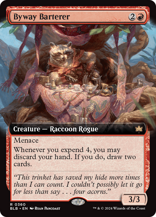Byway Barterer (Extended Art) [Bloomburrow] Foil