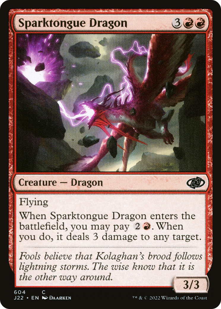 Sparktongue Dragon (604) - Jumpstart 2022