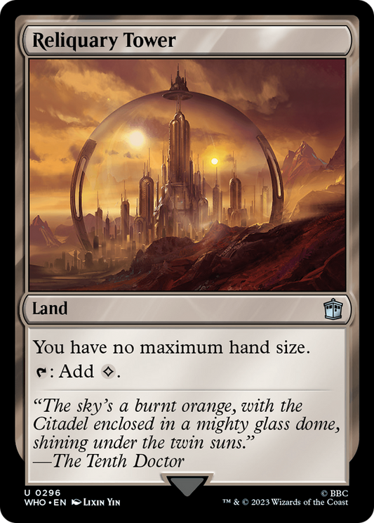 Reliquary Tower [Doctor Who] Foil