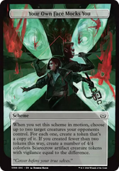 Your Own Face Mocks You (Full Art) [Duskmourn: House of Horror Commander] | Silver Goblin