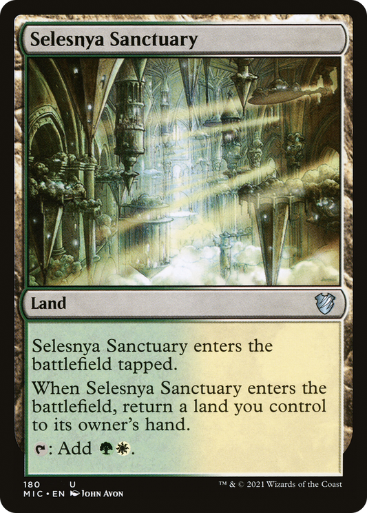 Selesnya Sanctuary (180) - Midnight Hunt Commander