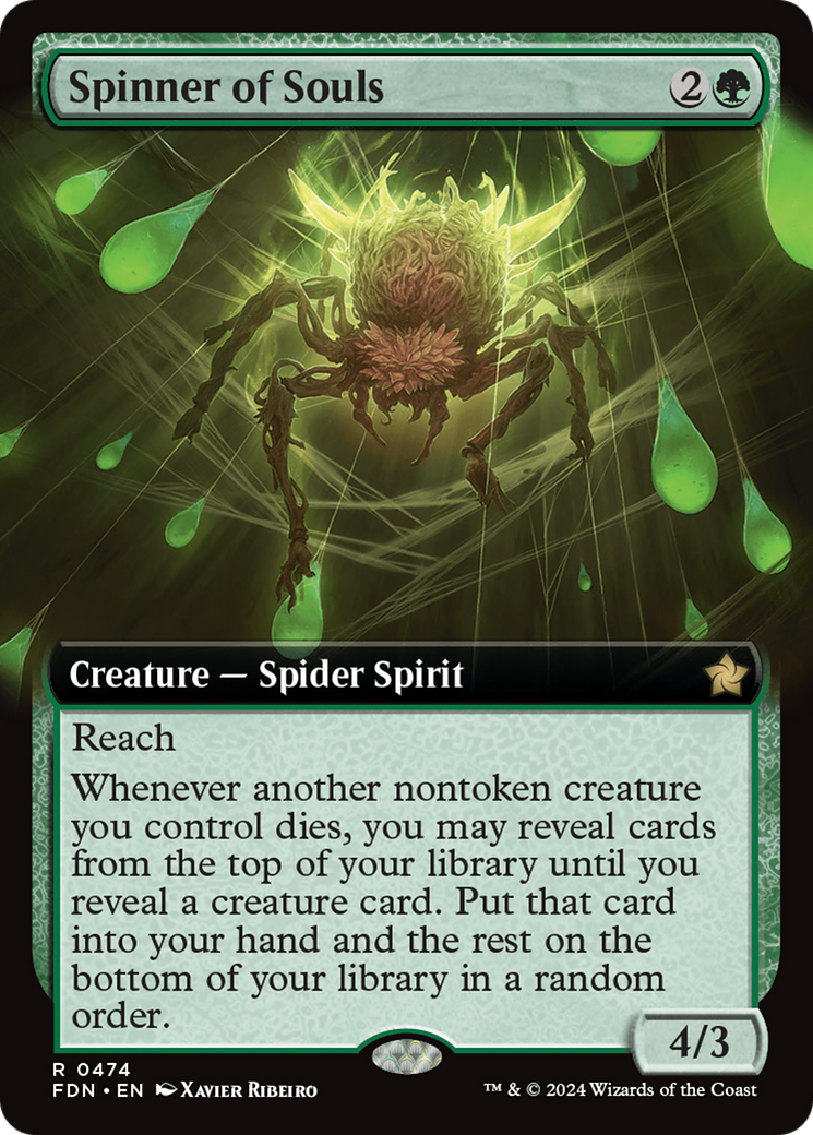 Spinner of Souls (Extended Art) [Foundations] | Silver Goblin