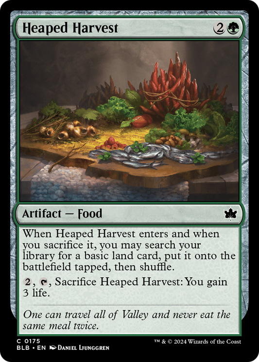Heaped Harvest [Bloomburrow] Foil