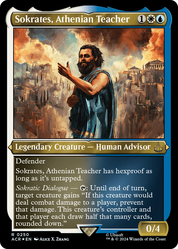 Sokrates, Athenian Teacher (250) Etched - Assassin's Creed