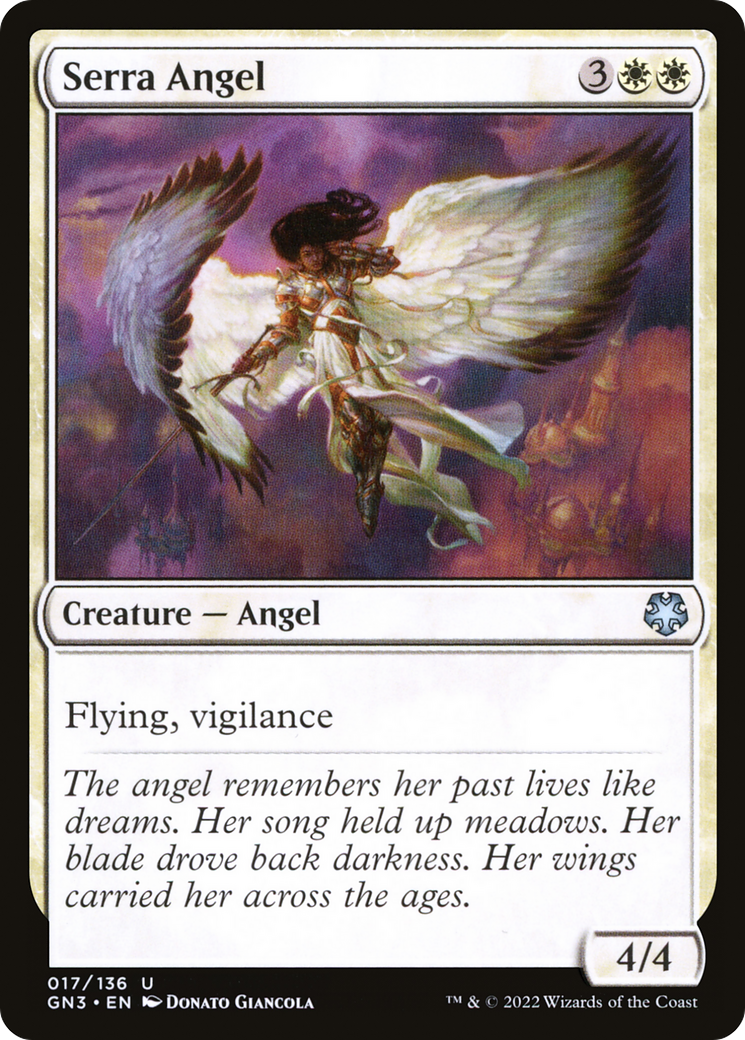 Serra Angel (017) - Game Night: Free-for-All