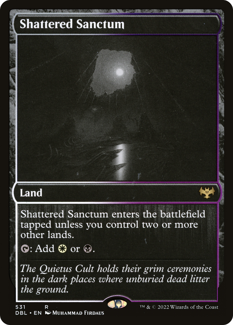 Shattered Sanctum (531) Foil - Innistrad: Double Feature