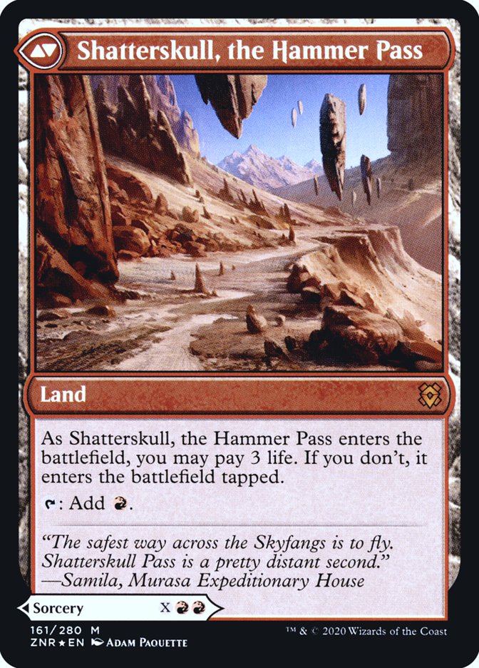 Shatterskull Smashing (161) Foil - Zendikar Rising Promos
