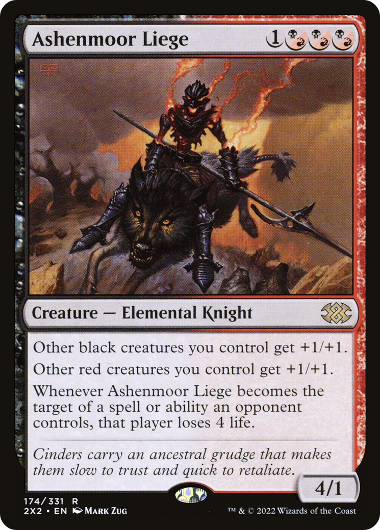 Ashenmoor Liege (174) Foil - Double Masters 2022