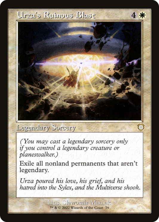 Urza's Ruinous Blast (Retro) (079) - The Brothers' War Commander