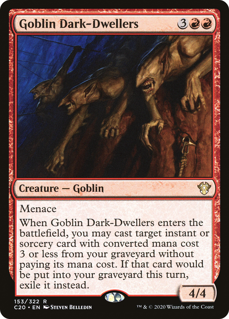 Goblin Dark-Dwellers (153) - Commander 2020