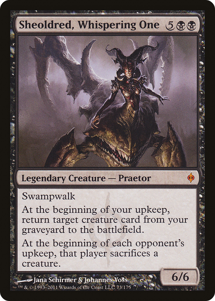 Sheoldred, Whispering One (073) Foil - New Phyrexia