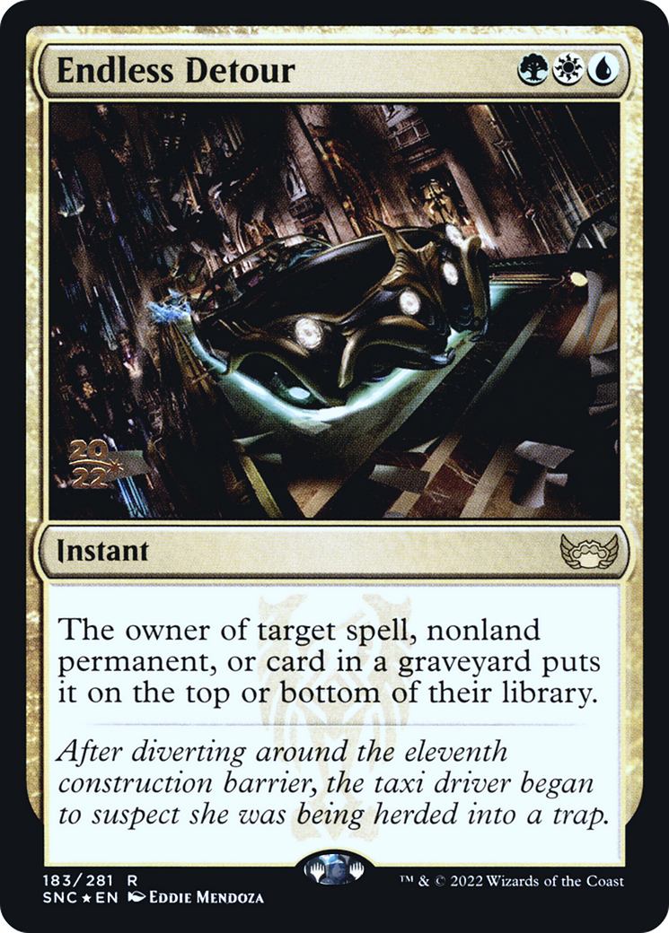 Endless Detour (183) Foil - Streets of New Capenna Promos