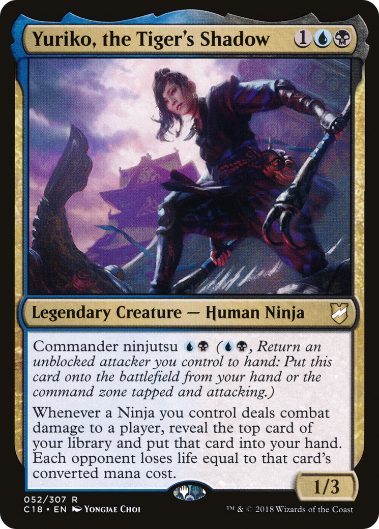 Yuriko, the Tiger's Shadow [Commander 2018] | Silver Goblin