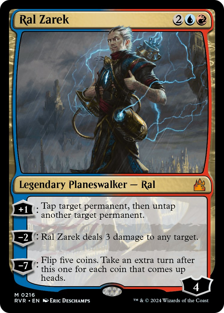 Ral Zarek [Ravnica Remastered] | Silver Goblin