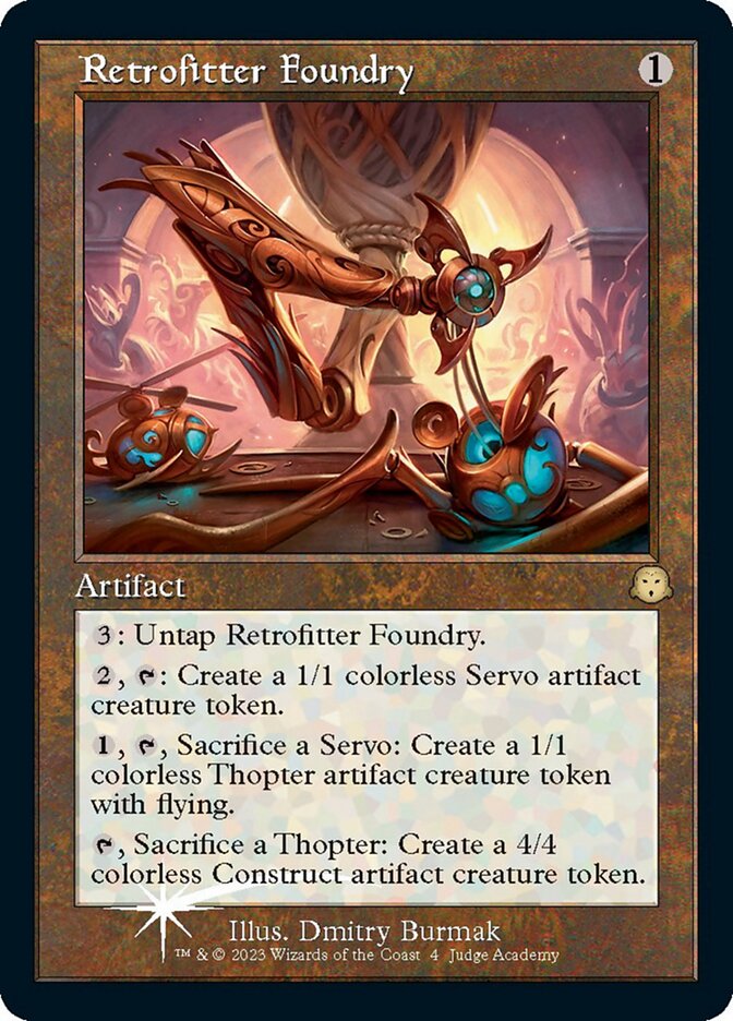 Retrofitter Foundry (Retro) [Judge Gift Cards 2023] | Silver Goblin