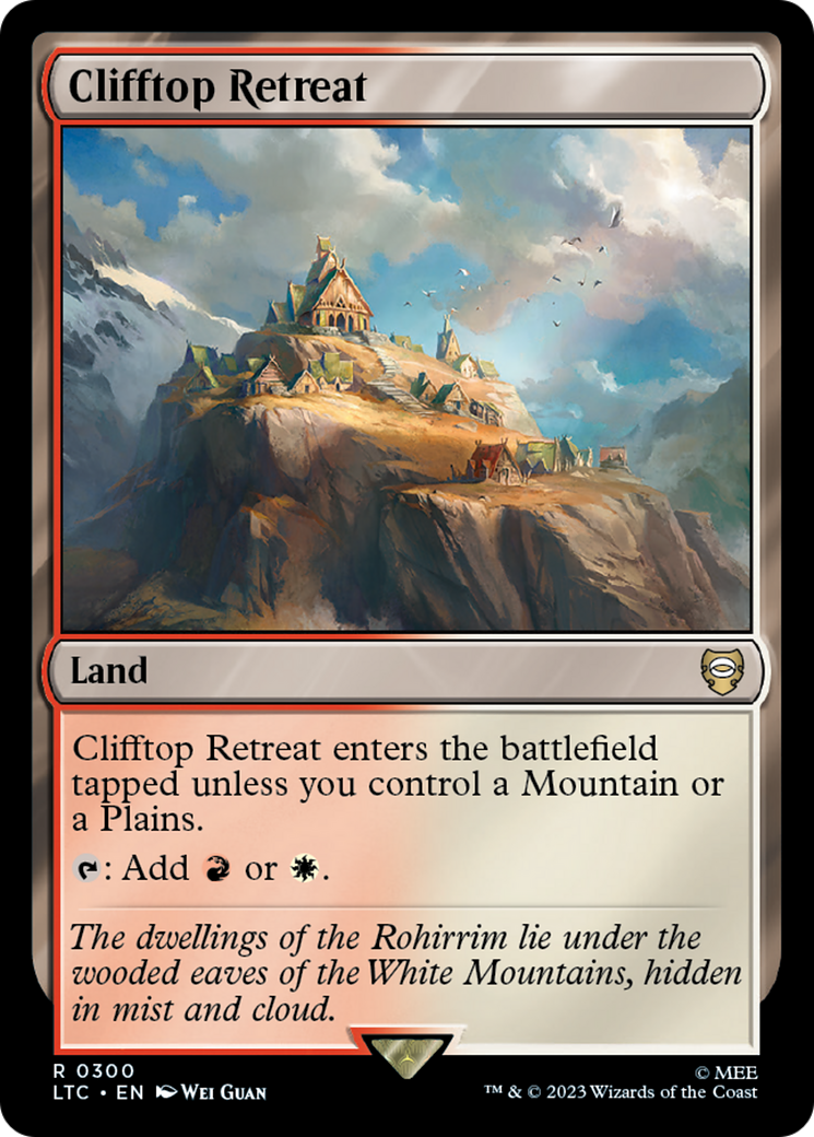 Clifftop Retreat (300) - Tales of Middle-earth Commander