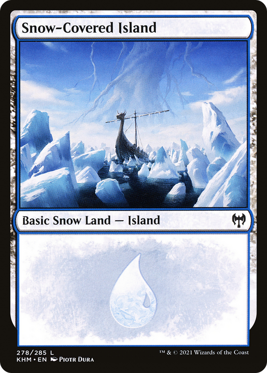 Snow-Covered Island (278) [Kaldheim] Foil