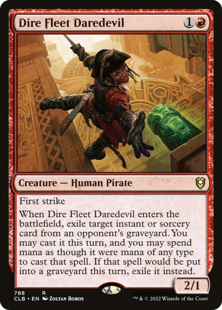 Dire Fleet Daredevil (788) - Commander Legends: Battle for Baldur's Gate