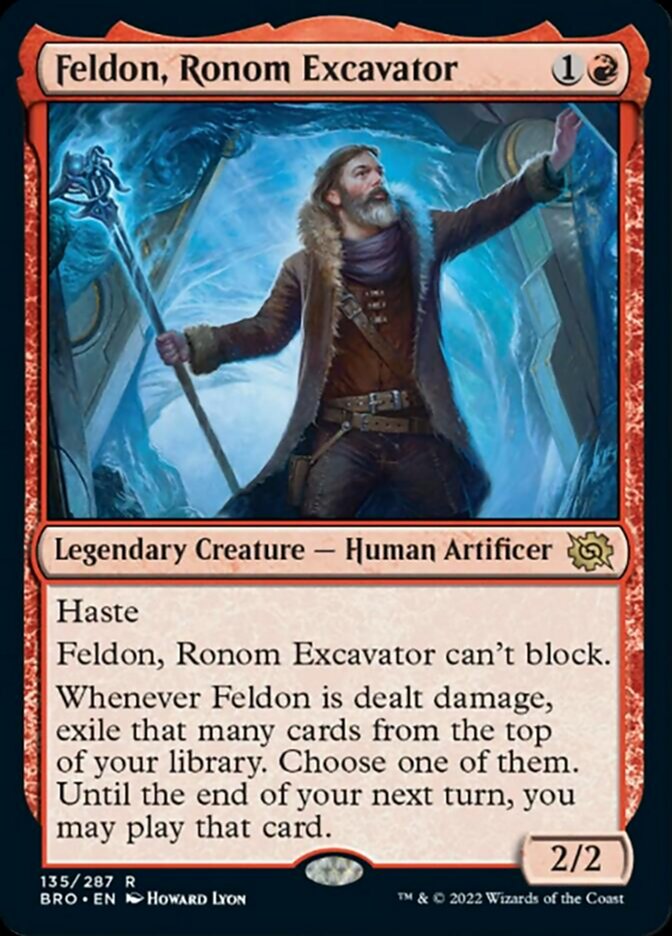 Feldon, Ronom Excavator [The Brothers' War] | Silver Goblin