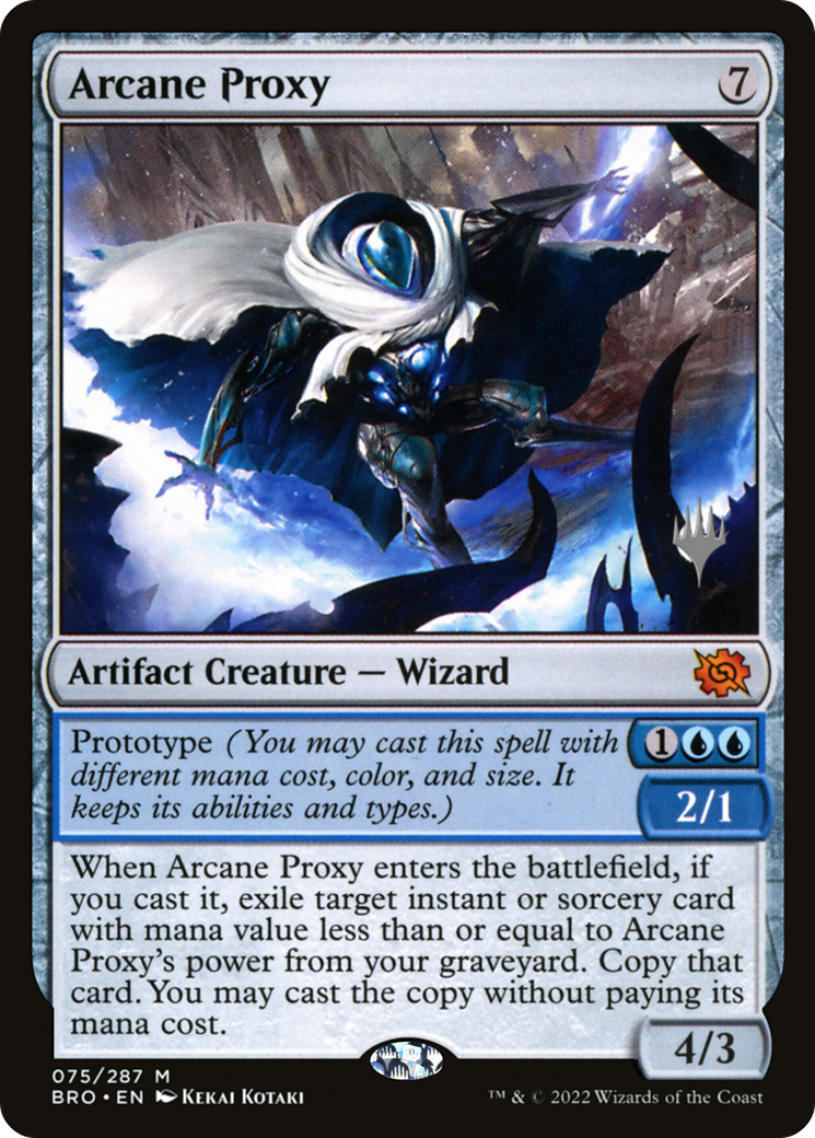 Arcane Proxy (75p) Foil - The Brothers' War Promos