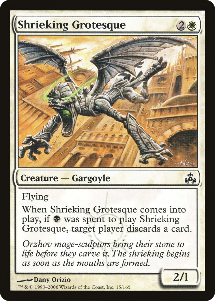 Shrieking Grotesque (015) Foil - Guildpact