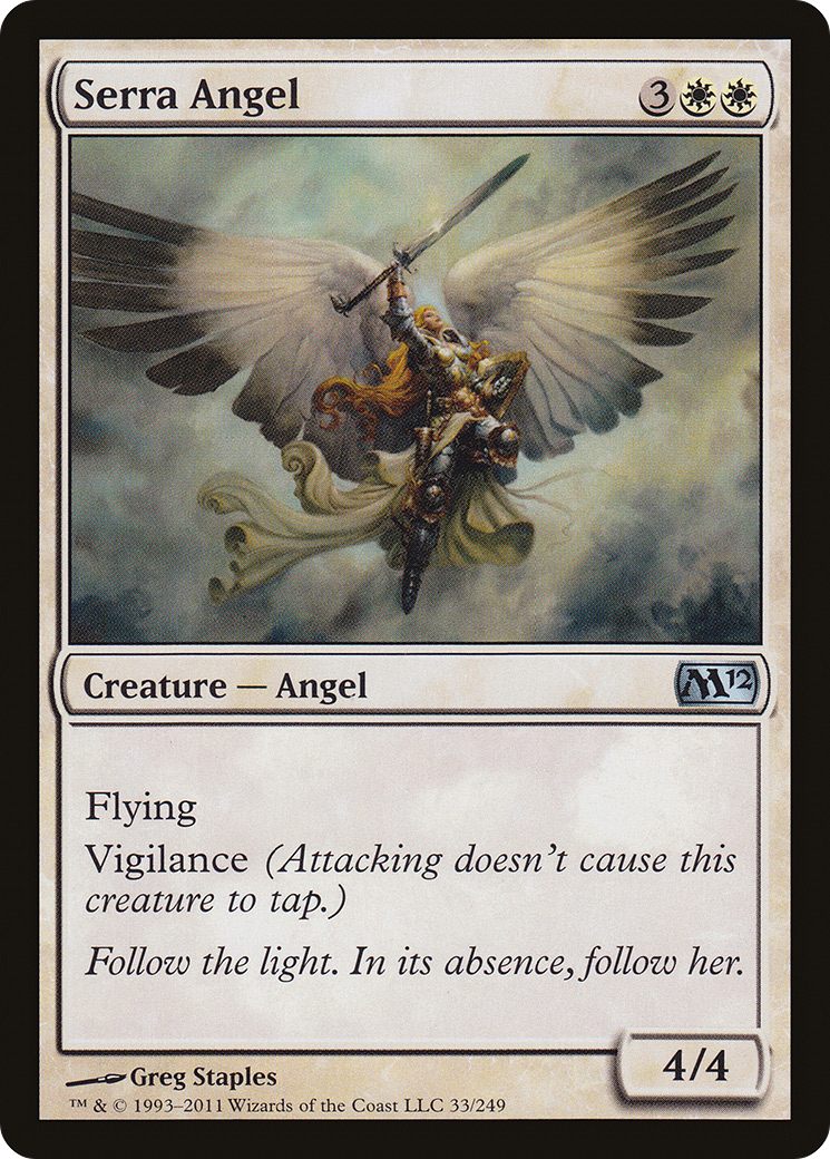 Serra Angel (033) - Magic 2012