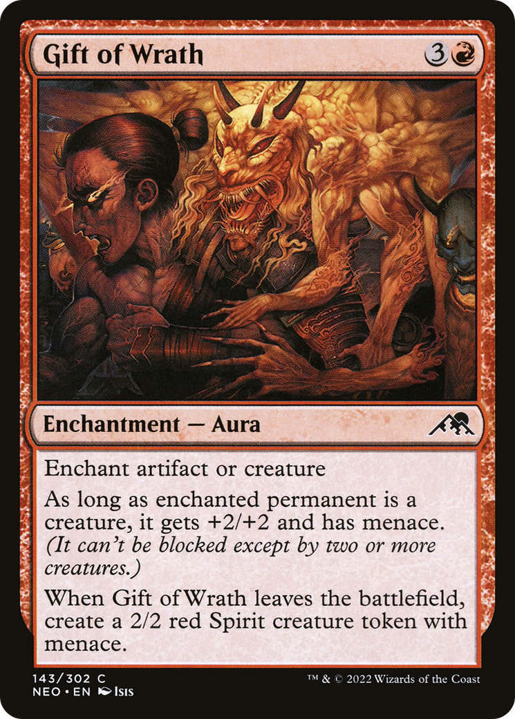 Gift of Wrath (143) - Kamigawa: Neon Dynasty