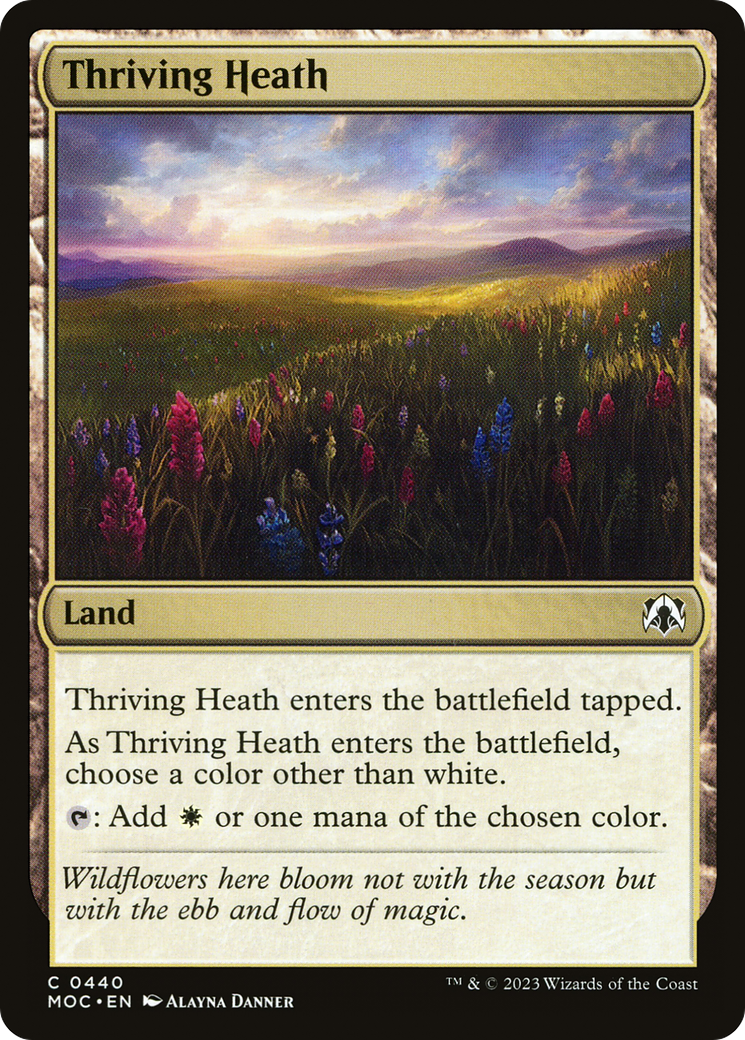 Thriving Heath (440) - March of the Machine Commander