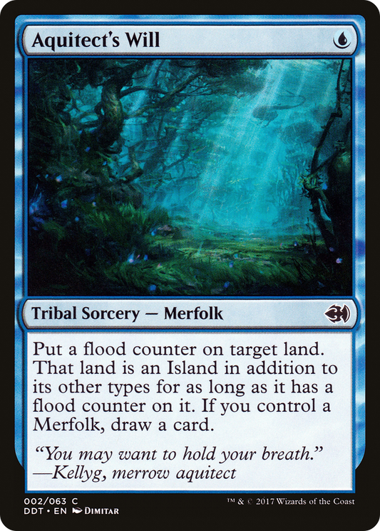 Aquitect's Will (002) - Duel Decks: Merfolk vs. Goblins