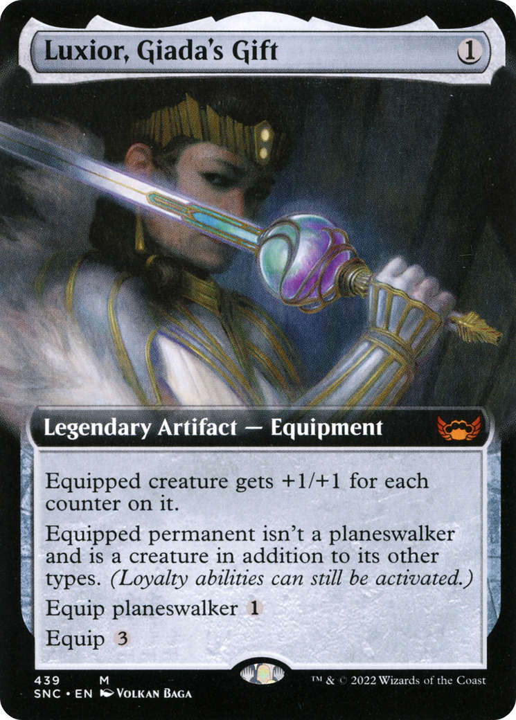 Luxior, Giada's Gift (Extended Art) (439) Foil - Streets of New Capenna