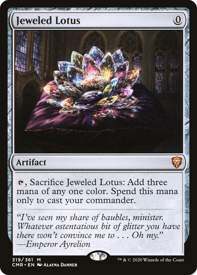 Jeweled Lotus (319) Foil - Commander Legends