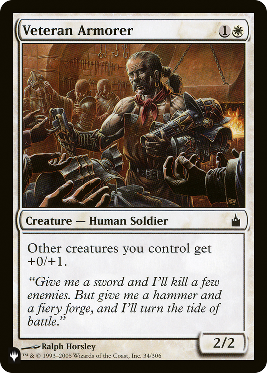 Veteran Armorer (RAV-34)