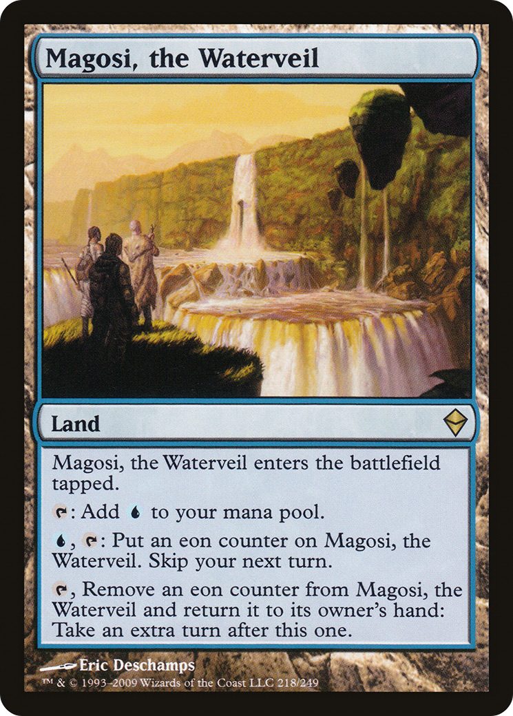 Magosi, the Waterveil [Zendikar] Foil
