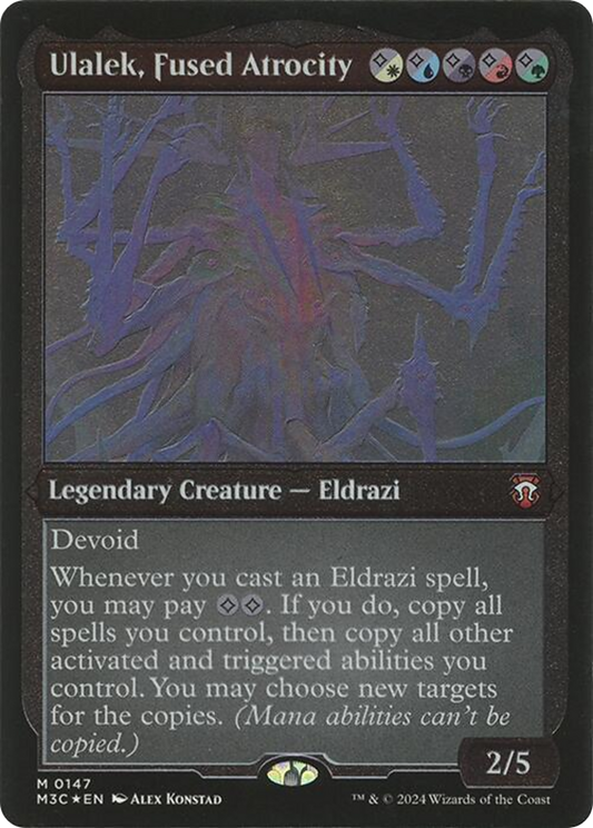 Ulalek, Fused AtrocityEtched Foil (147)
