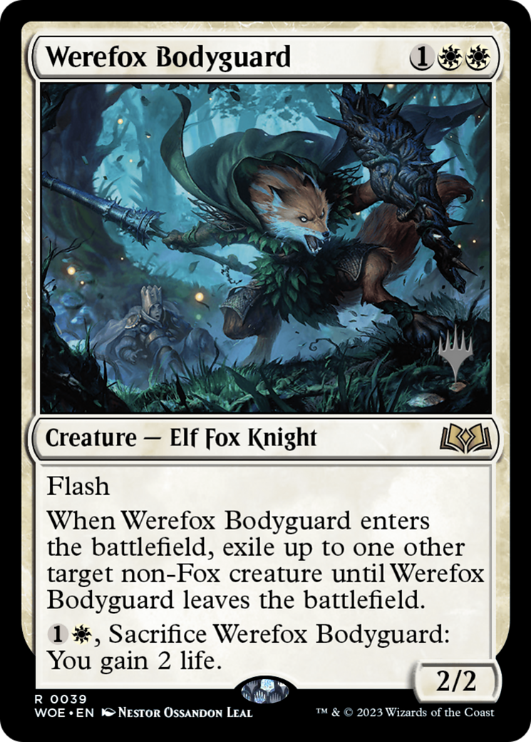 Werefox Bodyguard (039) - Wilds of Eldraine Promos