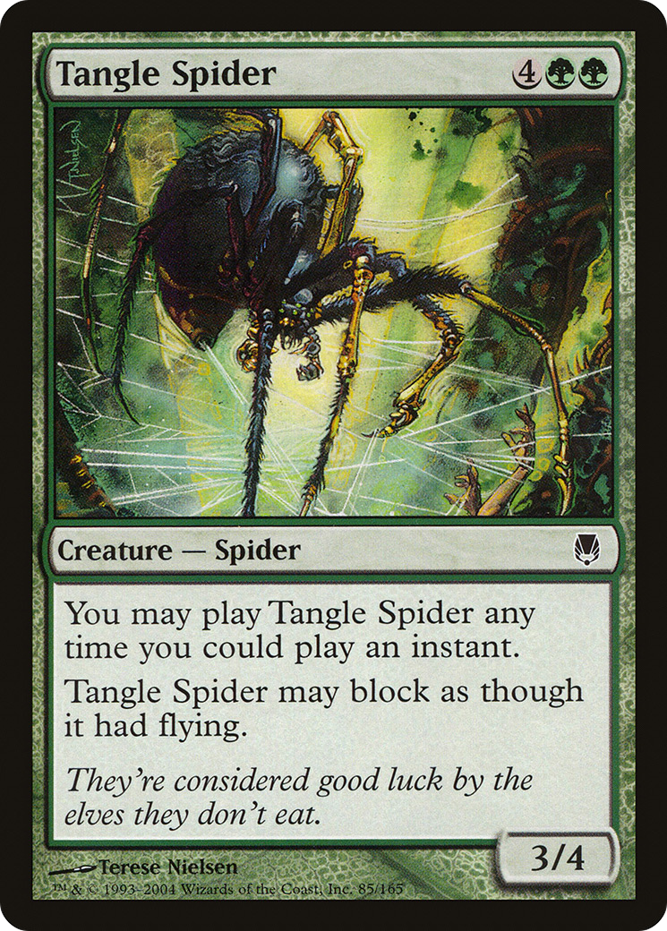 Tangle Spider (085) Foil - Darksteel