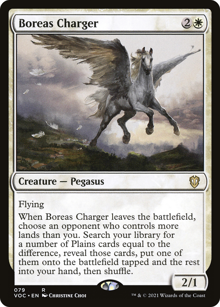 Boreas Charger (079) - Crimson Vow Commander