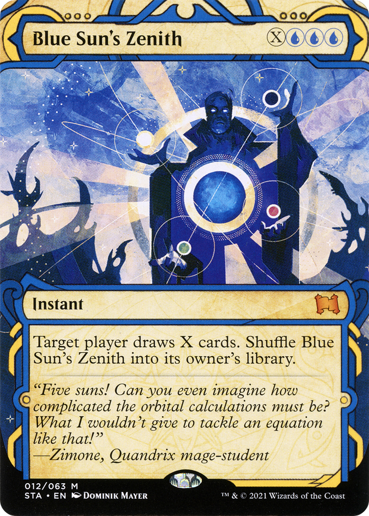 Blue Sun's Zenith (012) - Strixhaven Mystical Archive