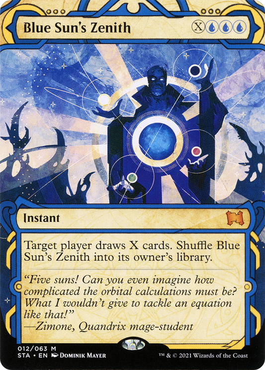 Blue Sun's Zenith (012) - Strixhaven Mystical Archive