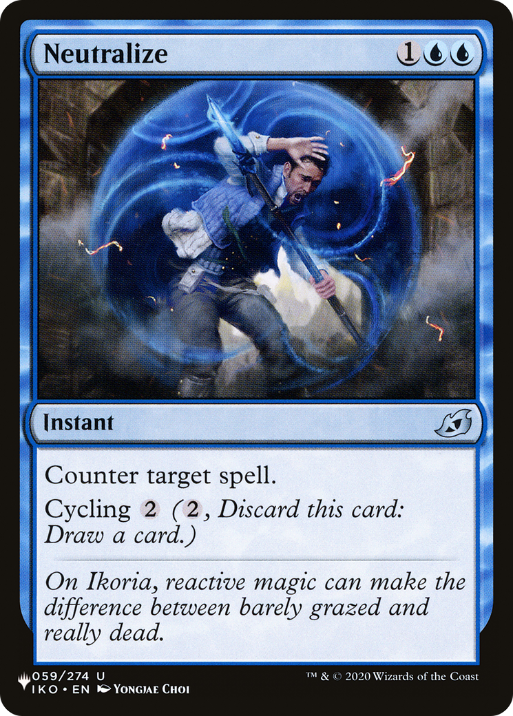 Neutralize (IKO-59) - The List